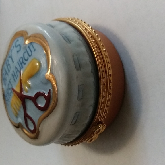 Baby's First Haircut Trinket Box - Picture 8 of 8